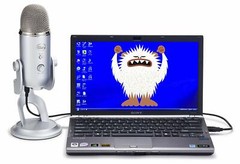 Blue Microphones Yeti USB Streaming & Recording Mac/PC Pro-Mic (Silver Edition)