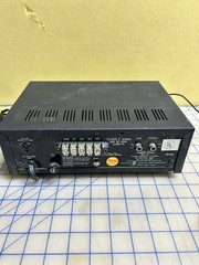 Realistic MPA-20 Solid State P.A. Amplifier 120V/12V w/powerhorn speaker Works!