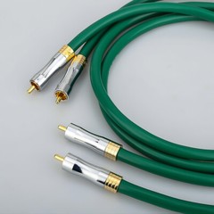Mcintosh Silver Plated Shielded HiFi RCA Cable Audio Signal Interconnect Cable