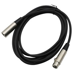 Premium XLR Male to Female All Sizes Microphone Cable Balanced 3 Pin Pro Grade