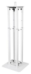 (1) Rockville White Adjustable Totem Speaker Stand For For Fender Fighter 12