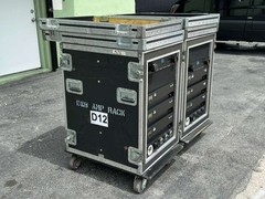 D&B Audiotechnik Amp Rack Package With (3) D12 , Distro, Cables #1008/1054 THS