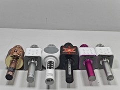 Lot of 6 Untested Microphones – Various Models & Conditions