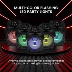 400W Portable Bluetooth PA Loudspeaker – 8” Subwoofer System, 4 Ohm/55-20Khz, US