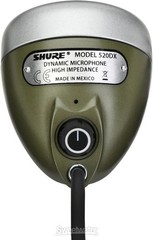 Shure 520DX „Green Bullet“ Harmonica Microphone