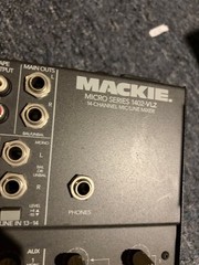 MACKIE MICRO SERIES 1402-VLZ 14-CHANNEL MIC/LINE MIXER