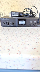 Audio Technica M2 IEM system. Transmitter and receiver pack IEM’s not included!