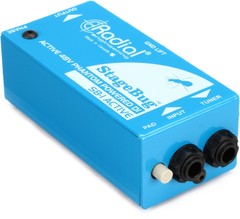 Radial StageBug SB-1 1-channel Active Instrument Direct Box (3-pack) Bundle