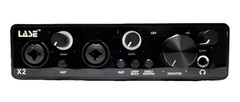 LASE X2 USB Audio Studio Interface 2-IN, 2-OUT for Recording Live Sound DJ