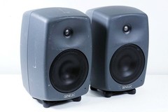 Genelec 8040A Bi-Amplified Active Studio Monitor Speaker Pair Used Japan #01