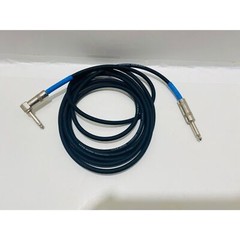 Livewire Advantage 10′ Instrument Cable 1/4 in. TS Male TS Right Angle Male