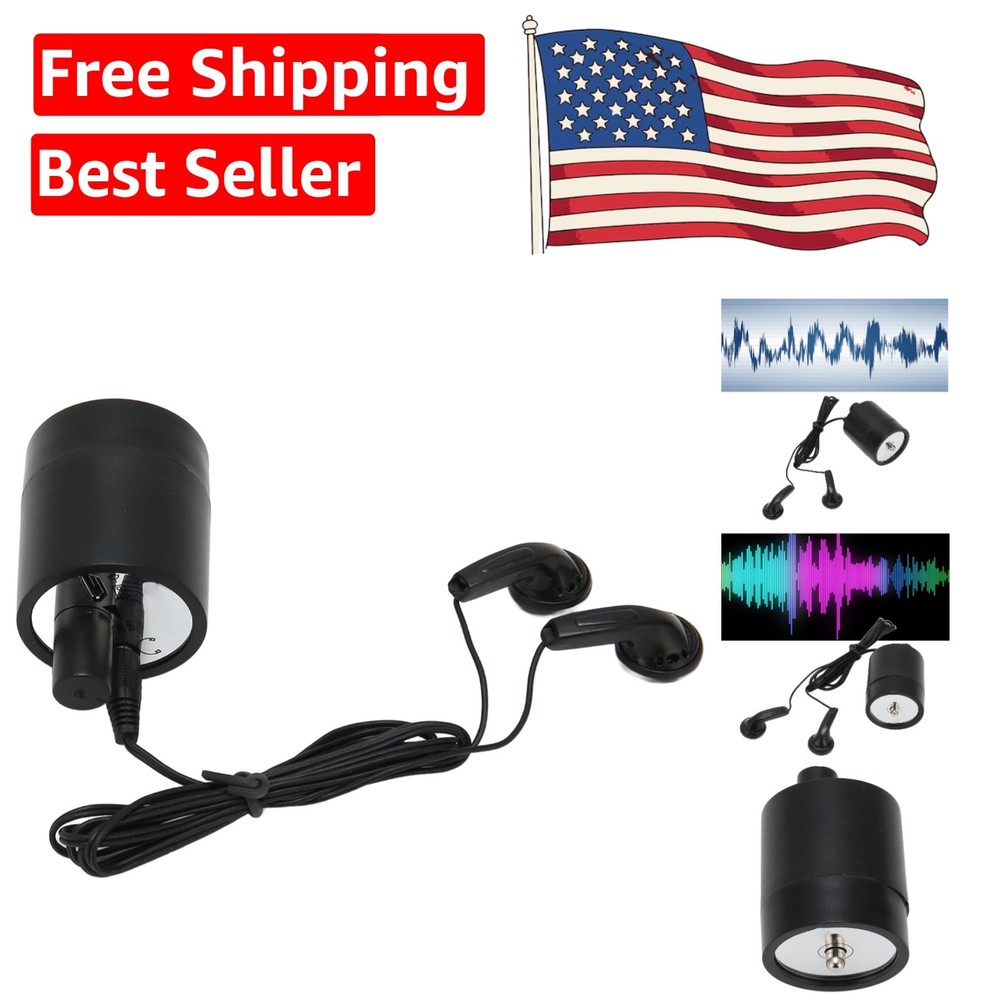 Portable High Sensitivity Listening Device for Heating and Pipe Leak Detection