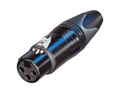 40 Neutrik XLR DMX 3 pin Connectors Black – 20 Male & 20 Female XX-BAG