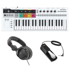 Arturia KeyStep Pro 37-key Controller w/ Headphones & Sustain Pedal