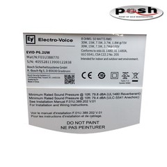 Electro-Voice EVID-P6.2UW Pendant Speaker White
