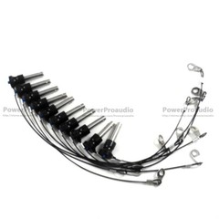 12pcs /lot high quality speakers pin 9.5x40mm for line array speakers DIY