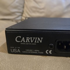 CARVIN DCM 150 DCM150 Power Amp, Selling As Is for parts