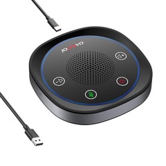 USB Conference Speaker Microphone Wired Touch Key Omni Mic Directional