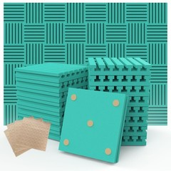Acoustic Foam Panels for Walls – Sound Absorbing Foam Panels for Noise Reduction