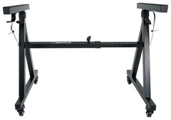 Rockville Z40W Z-Style Keyboard Stand+Wheels+Bag Fits Hammond SK1-73