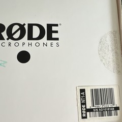 RØDE NT1-A Large Diaphragm Cardioid Studio Mic w/ SM6 Shock Mount Pop