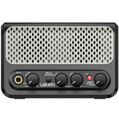LEKATO GA-4 10W Electric Guitar Amplifier Drum Volume & Pattern Practice Amp