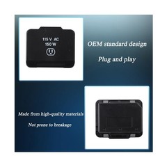 Power Outlet Inverter Compatible with Dodge Ram 1500 2500 3500 4500/5500 2013…