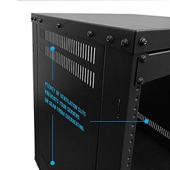 AxcessAbles 12U AV Equipment Rack 19 Inch Steel Open Frame