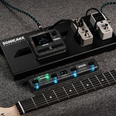 SONICAKE Pocket Control – MIDI Foot Controller, Wired/Wireless MIDI Transmiss…