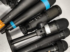 Lot of 10 Assorted Microphones – Various Brands & Models, Used