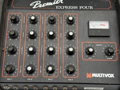 Multivox VM44 Premier Express Four, 4 Ch Mixer Power Amp, Spring Reverb, Vintage