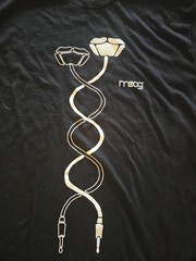 Moog Classic Logo T-Shirt, Black – Large