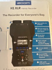 Zoom H1 XLR 2Channel 32Bit Portable Recorder