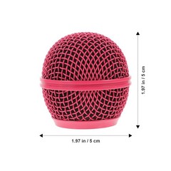 4pcs Microphone Mesh Grill: Metal Grille Replacement Microphone…