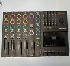 TASCAM Porta 07 4-Track Cassette Analog Portable Recorder w/ PS-P2 & Manual