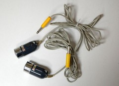 Two National Microphones Type CE-102K Small Size 3″ Long Working