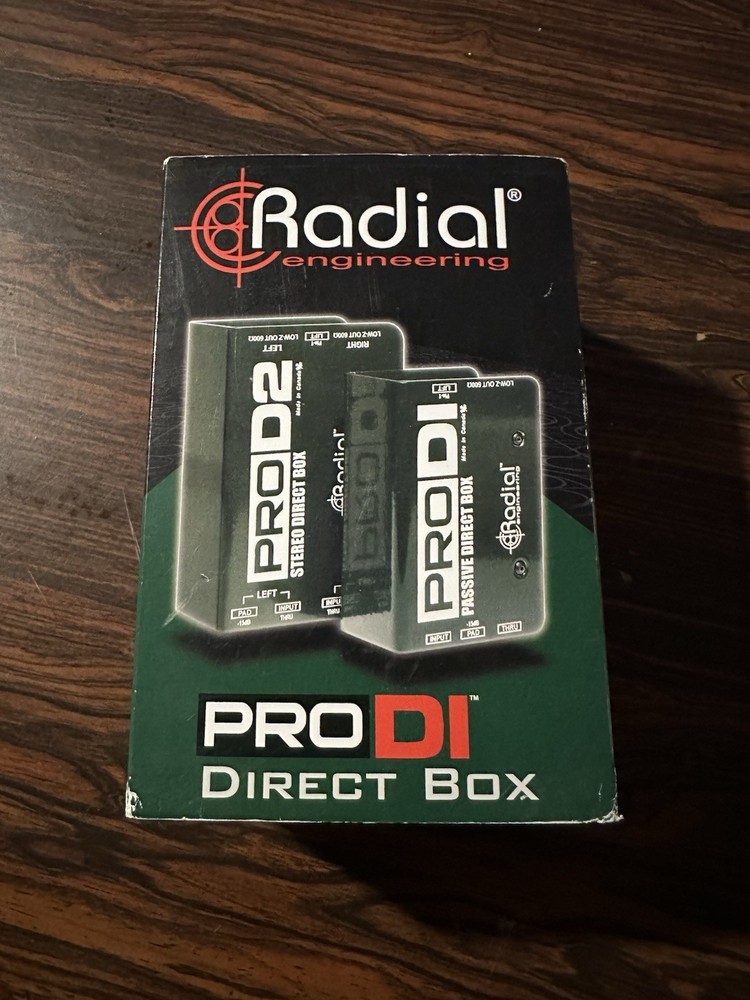 Radial Engineering ProDI Passive Direct Box Pro DI