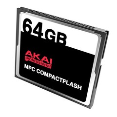 Akai 64GB CompactFlash CF Card for MPC 5000, MPC 4000, MPC 1000 & 2500 JJOS