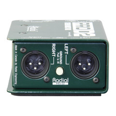 Radial ProD2 Dual Stereo Passive Direct Box Guitar Bass Keys PROAUDIOSTAR