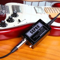 SGPRO Active Direct Box, Recording Signal DI Box for Musical Black