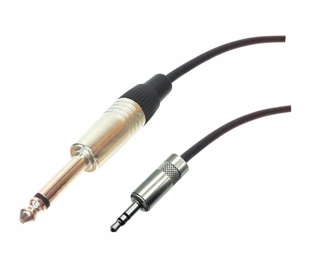 3.5mm Stereo Male to 1/4″ TS Mono Male Cable
