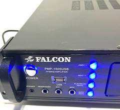 Falcon Hybrid PMP-1505USB Amplifier With Tuner 1500 Watt W/ Remote,Cables – READ