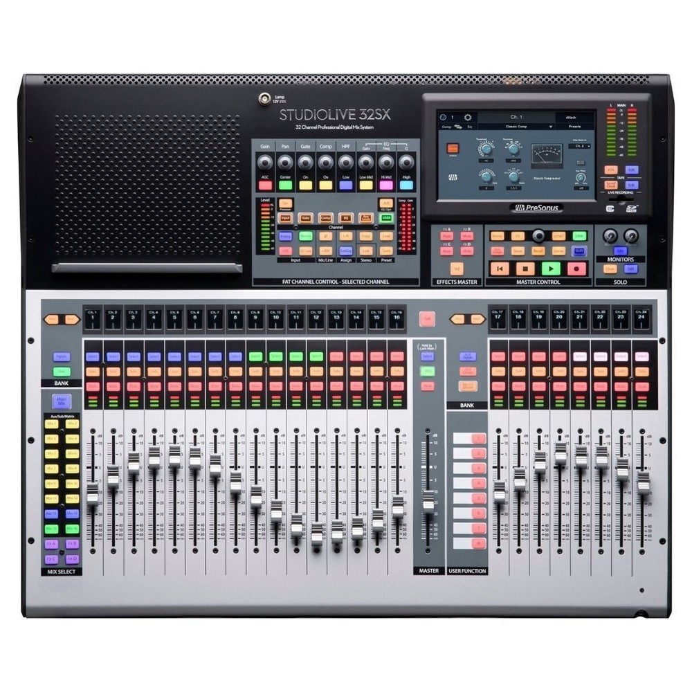 PreSonus StudioLive Series III 32SX 32Channel Compact Digital Console Mixer