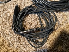 Lot of 8 XLR to 1/4″ Microphone Cables