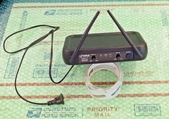 Pyle PDWM2135 VHF Fixed Frequency Wireless Microphone System