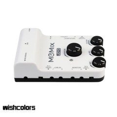 Portable Sound Card Mixer for Recording Phone Live Guitar or Bass Input OTG