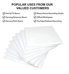Eco-Friendly 12″x12″ Acoustic Panels – Superior Noise Reduction for Any Room
