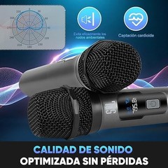 sdlogal Professional Wireless Dynamic Rechargeable Microphone 4pcs YLS-K06 NEW