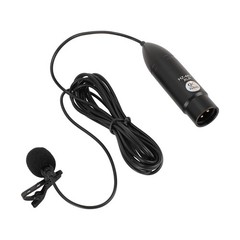 Clip On Lavalier Microphone For Speech Recording And Interviews Easy To Use