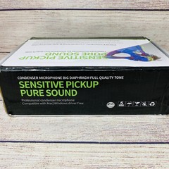 Lot of 2! Sensitive Pickup Pure Sound Professional Condenser Microphone – New!